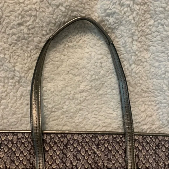 NWOT! $398 Coach Carryall Taylor Snake Print Leather Tote Satchel F26034 - 2013 - Picture 10 of 16